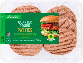 NEW-Leader-Quarter-Pounders-940g on sale