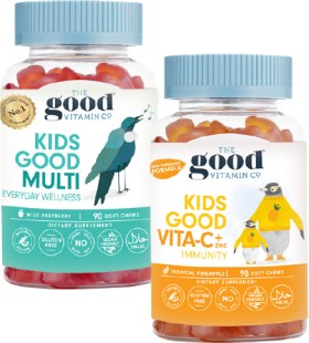 The-Good-Vitamin-Co-Kids-Range-45-90s on sale