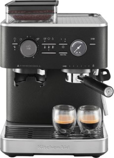 KitchenAid+KES6551+Semi+Automatic+Espresso+Machine+with+Burr+Grinder+%28Cast+Iron%29