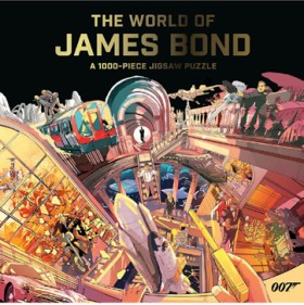 The-World-of-James-Bond-1000-Piece-Puzzle on sale