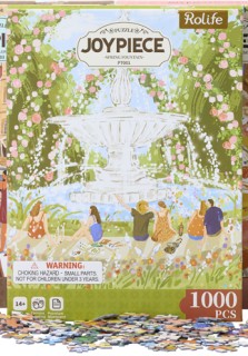 Rolife-Springtime-Fountain-1000-Piece-Jigsaw-Puzzle on sale