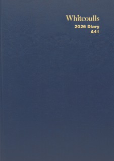 2026+Whitcoulls+A41+Day-per-Page+Blue+Diary