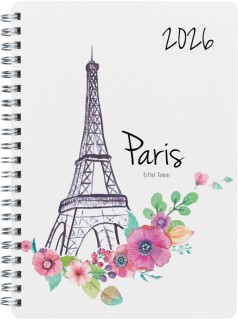 2026+Collins+A5+Week-to-View+City+Diary+Assorted