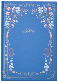 Noted+Belle+A5+Case+Bound+Notebook+Blue