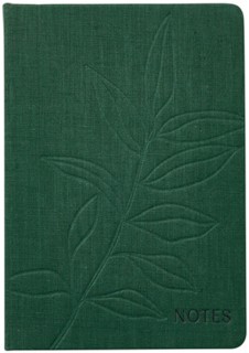 Noted-Rosa-A5-Linen-Notebook on sale