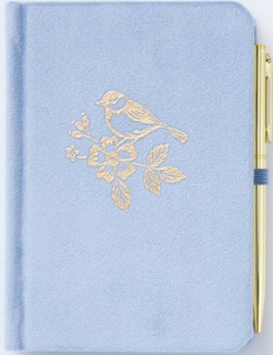 WHSmith-Midnight-Garden-A6-Notebook-with-Pen on sale