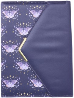 WHSmith-Folkstory-B5-Magnetic-Closure-Notebook-with-Pen on sale