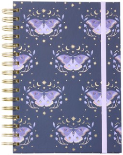 WHSmith-Folkstory-A5-Wire-Bound-Notebook on sale