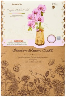 Rolife-DIY-Miniature-kit-Purple-Moth-Orchid on sale