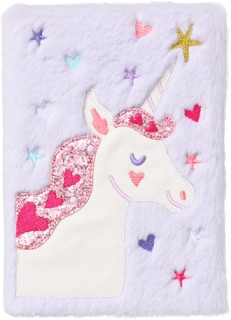 Jotz-Unicorn-A5-Plush-Notebook on sale