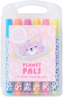 WHSmith+Planet+Pals+Pack+of+10+Colour+Changing+Pens
