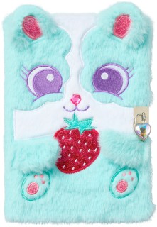 WHSmith+Cutie+Paws+A5+Plush+Notebook