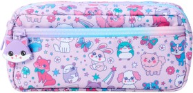 WHSmith+Cutie+Paws+Two+Zip+Pencil+Case
