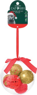 Paws-Claws-6-Pce-Catsby-Bauble-Cat-Toy-Set on sale
