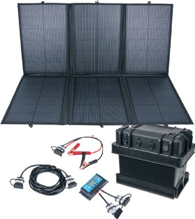 Drivetech-4x4-200W-Solar-Blanket-Kit-Battery-Box-Combo on sale