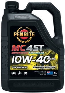 Penrite-Motorcycle-4-Stroke-10W-40-4L on sale