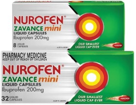 Nurofen-Zavance-Mini-Range on sale