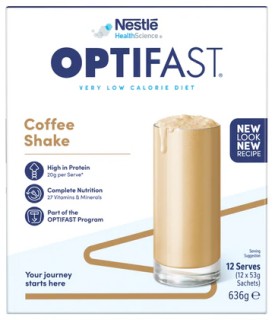 Optifast+VLCD+Shake+Coffee+12x53g