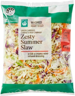 Woolworths-Zesty-Slaw-450g on sale