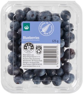 Woolworths-Blueberries-125g on sale