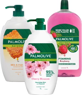 Palmolive+Body+Wash+1L+or+Foaming+Hand+Wash+Refill+1L