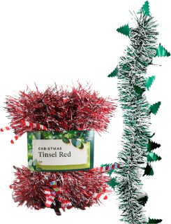 Christmas+Tinsel+Green%2C+Red+or+Gold