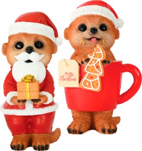 Christmas-Meerkat-in-Mug-with-Cracker-Santa-or-Pavlova on sale