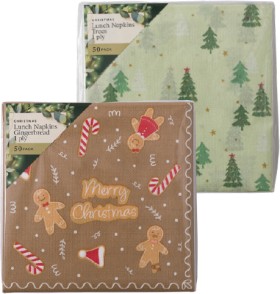 Christmas-Lunch-Napkin-50-Pack on sale