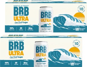 BRB+Ultra+Low+Carb+Lager+Cans+10+Pack