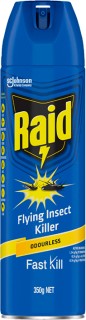 Raid-Protect-Flying-Insect-Killer-Hypoallergenic-Fly-Spray-350g on sale