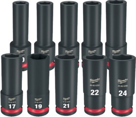 Milwaukee+1%2F2%26quot%3B+Dr.+Deep+Impact+Socket+Set+10+Piece