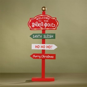 Christmas+Wishes+North+Pole+Sign