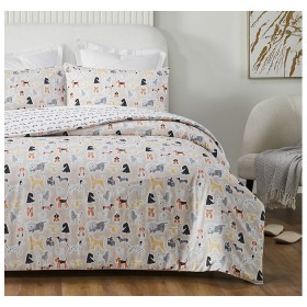 Design-Republique-Woof-Reversible-100-Cotton-Duvet-Cover-Set on sale