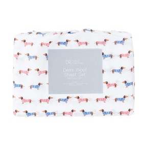 Design+Republique+Demi+Woof+Sheet+Set+Multicoloured