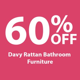 60%25+off+Davy+Rattan+Bathroom+Furniture