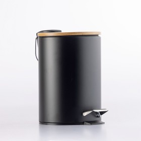 Home+Co.+Cassius+Slim+Bamboo+Lid+Bin+3L