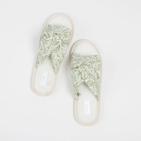 Mya+Crossover+Slipper+-+Khaki