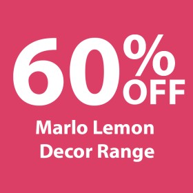 60%25+off+Marlo+Lemon+Decor+Range