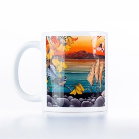 Design-Plus-Kiwiana-Piwakawaka-Mug on sale