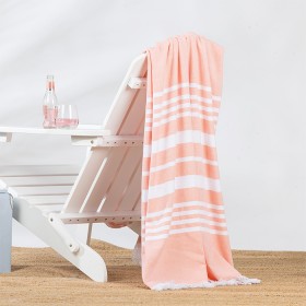 Cove+St+Tropez+Beach+Towel+-+Orange
