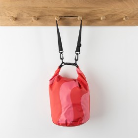 Seaside-Supplies-Waterproof-Beach-Bag-Pink-Red-8L on sale