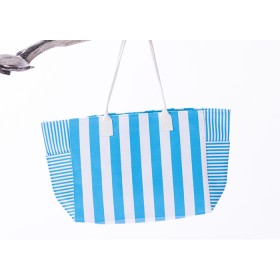 Seaside-Supplies-Moni-Blue-Stripe-Beach-Bag on sale