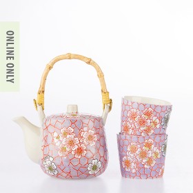 Gracious+Living+Delilah+Teapot+Set+of+3+Lavender