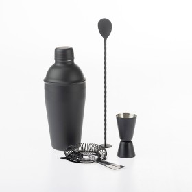 Gather+Cocktail+4+Piece+Set+Black