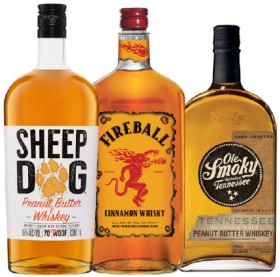 Sheep+Dog+Peanut+Butter+Whiskey%2C+Fireball+Cinnamon+Whisky+1L+or+Ole+Smoky+Whiskey+Range+750ml