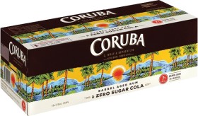 Coruba+%26amp%3B+Cola+Zero+Sugar+7%25+10+x+330ml+Cans