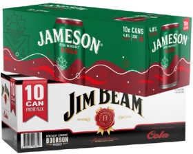Jameson-Cola-or-Dry-Lime-48-or-Jim-Beam-Cola-48-10-x-330ml-Cans on sale