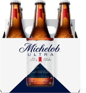 NEW-Michelob-Ultra-6-x-355ml-Bottles on sale