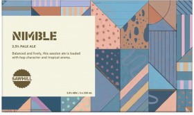 Sawmill-Nimble-25-Pale-Ale-6-x-330ml-Cans on sale