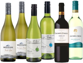 Montana-Classics-or-Affinity-Range-Fat-Bird-Range-or-Jacobs-Creek-Classics-Range-750ml on sale